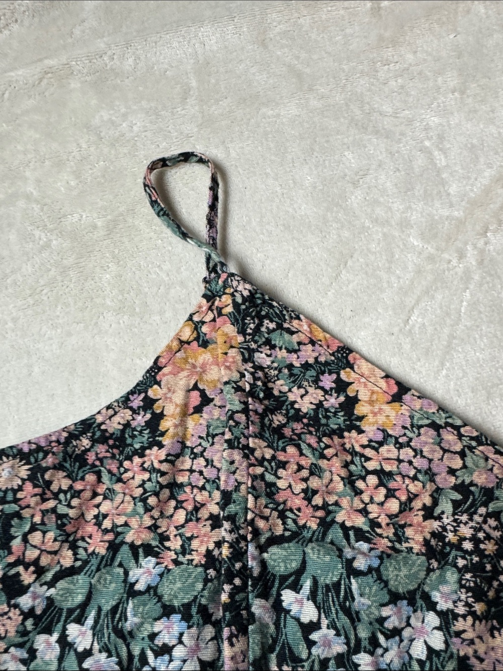 Floral Button-Front Cami - Picture 4 of 11